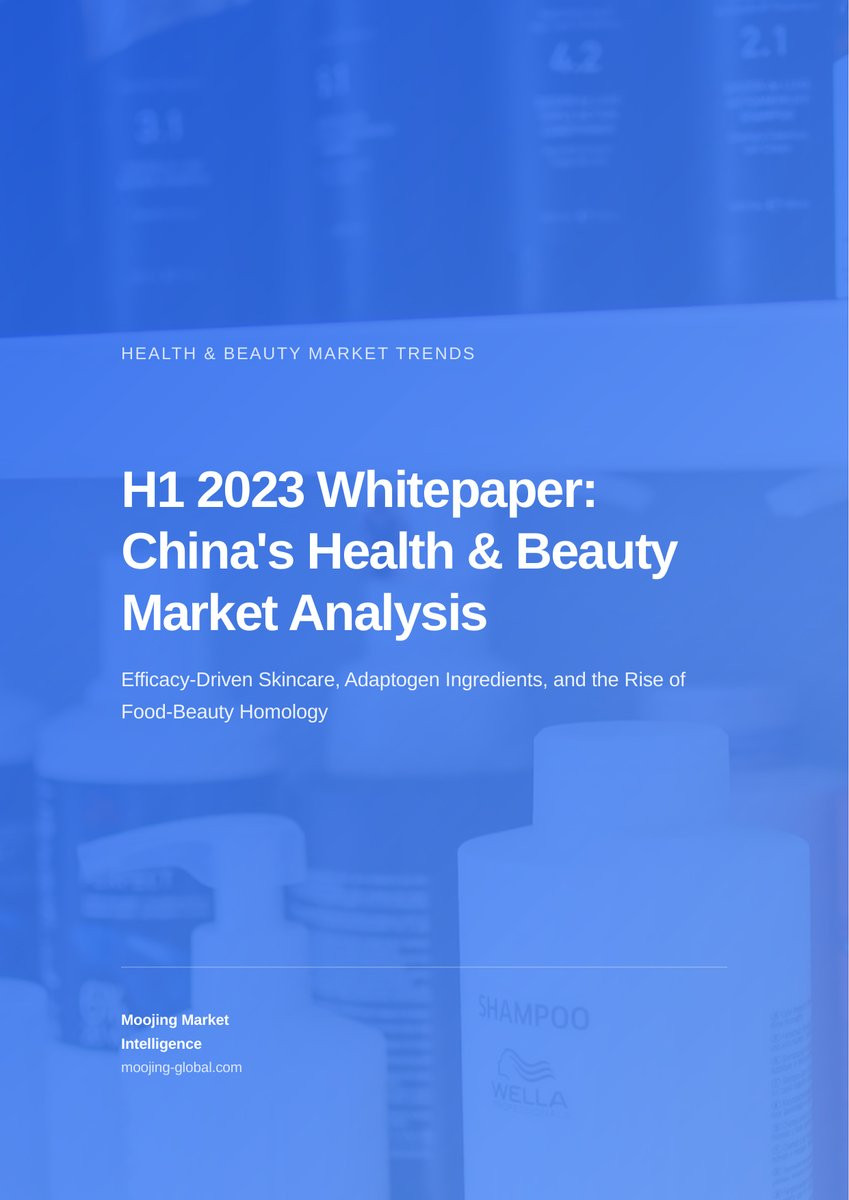 H1 2023 Whitepaper: China's Health & Beauty Market Trends Analysis cover