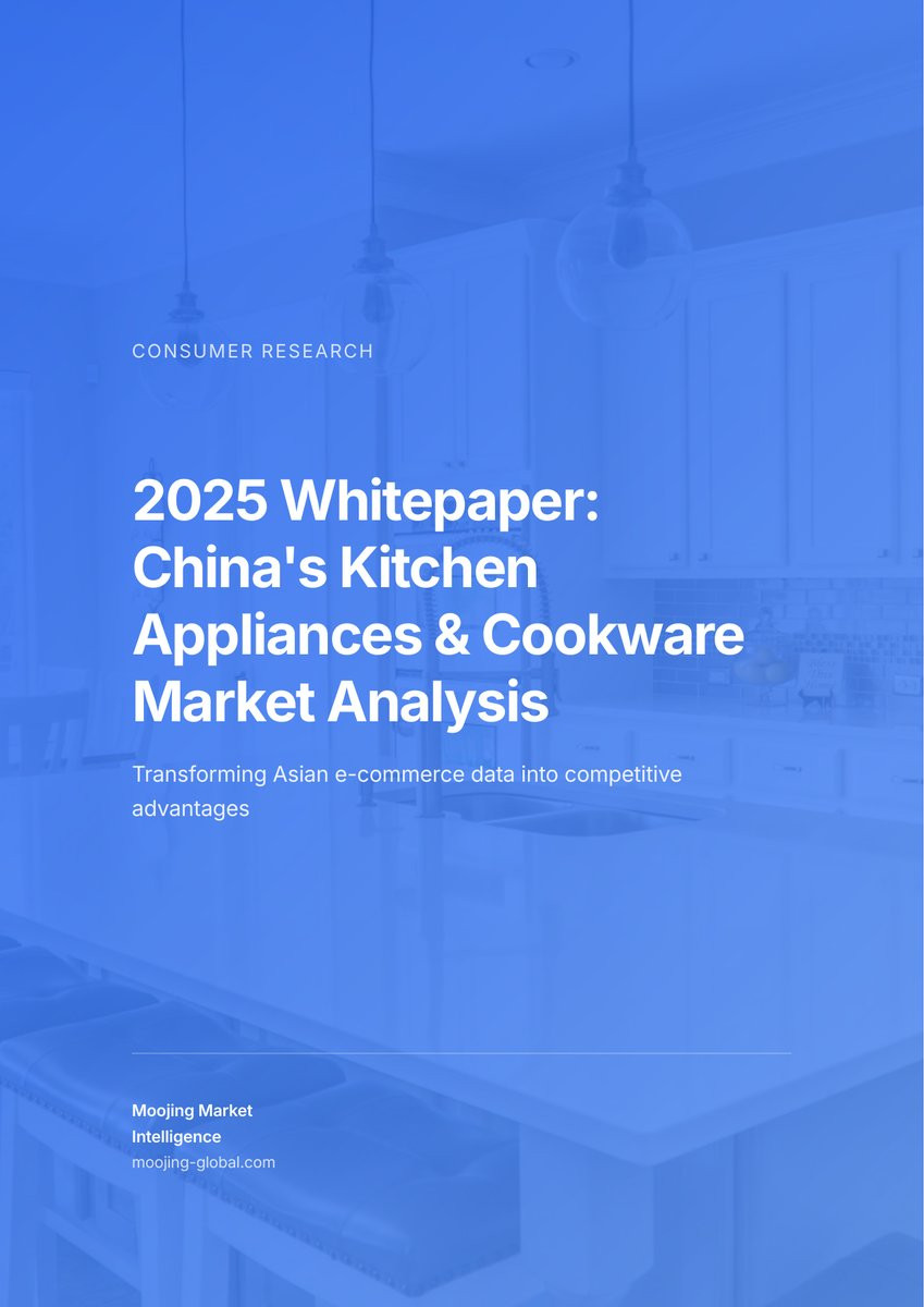 2025 Whitepaper: China's Kitchen Appliances & Cookware Consumer Research cover