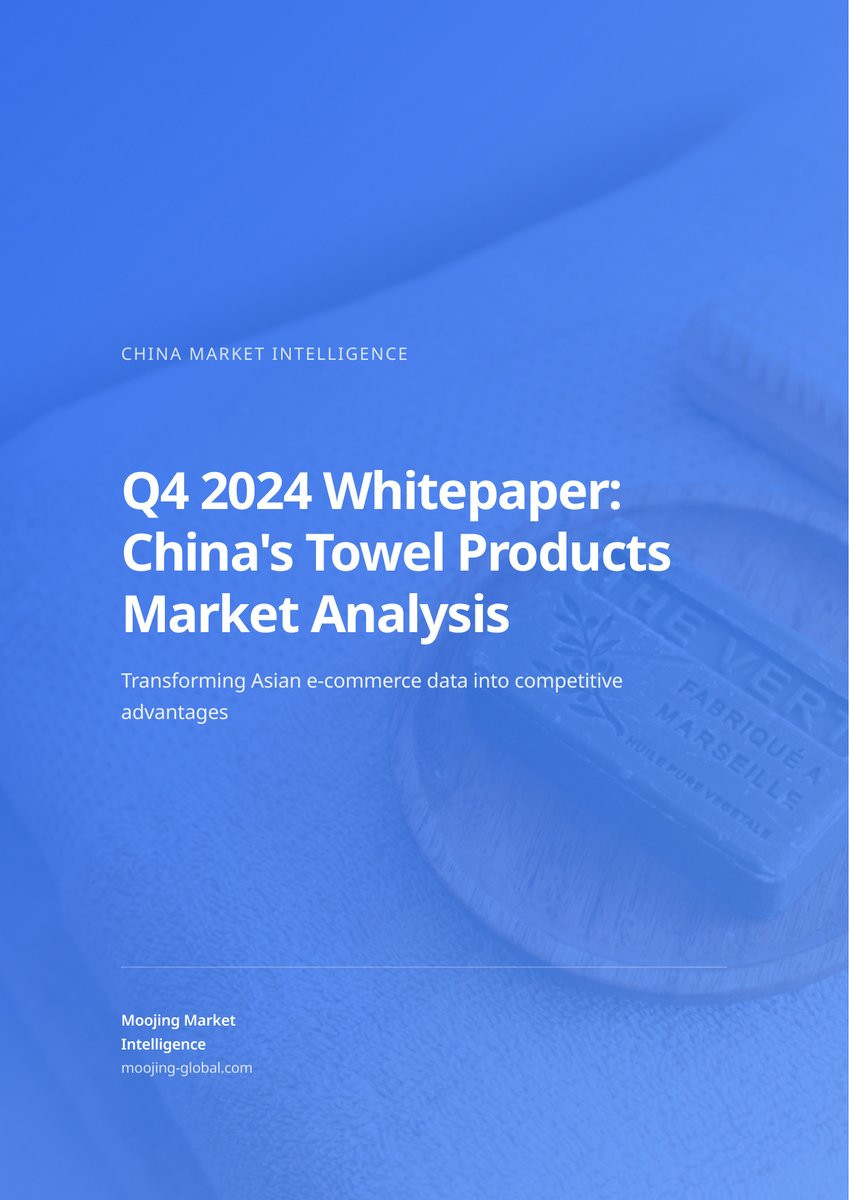 Moojing Market Intelligence Towel Products Research Report cover