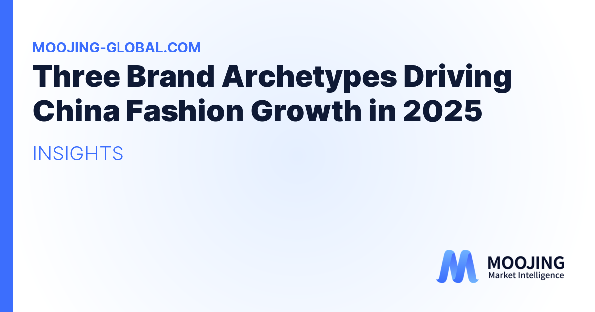 Three Brand Archetypes Driving China Fashion Growth in 2025