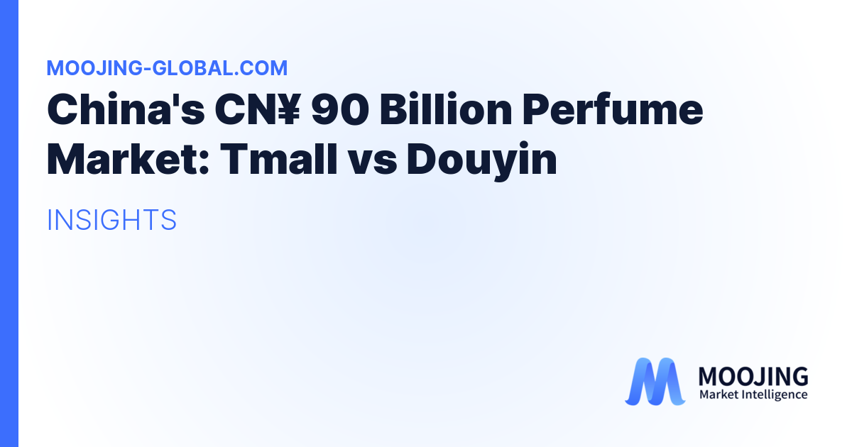 China's CN¥ 90 Billion Perfume Market: A 4.2x Price Gap Splits Demand by Channel