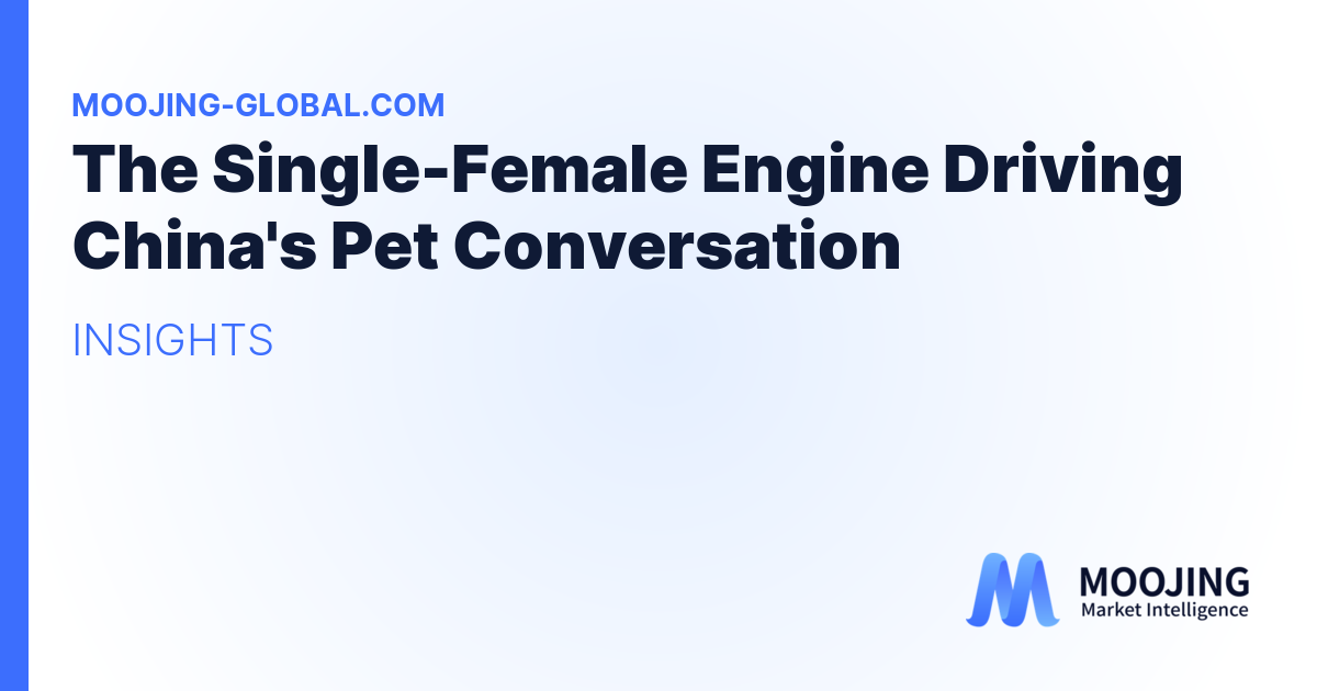 The Single-Female Engine Driving China's Pet Conversation