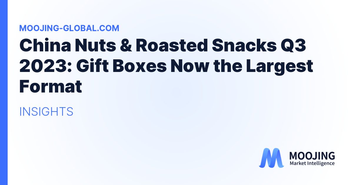 China Nuts &amp; Roasted Snacks Q3 2023: Gift Boxes Now the Largest Format