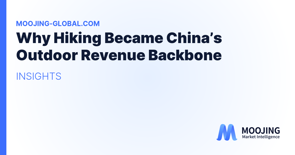 Why Hiking Became China’s Outdoor Revenue Backbone